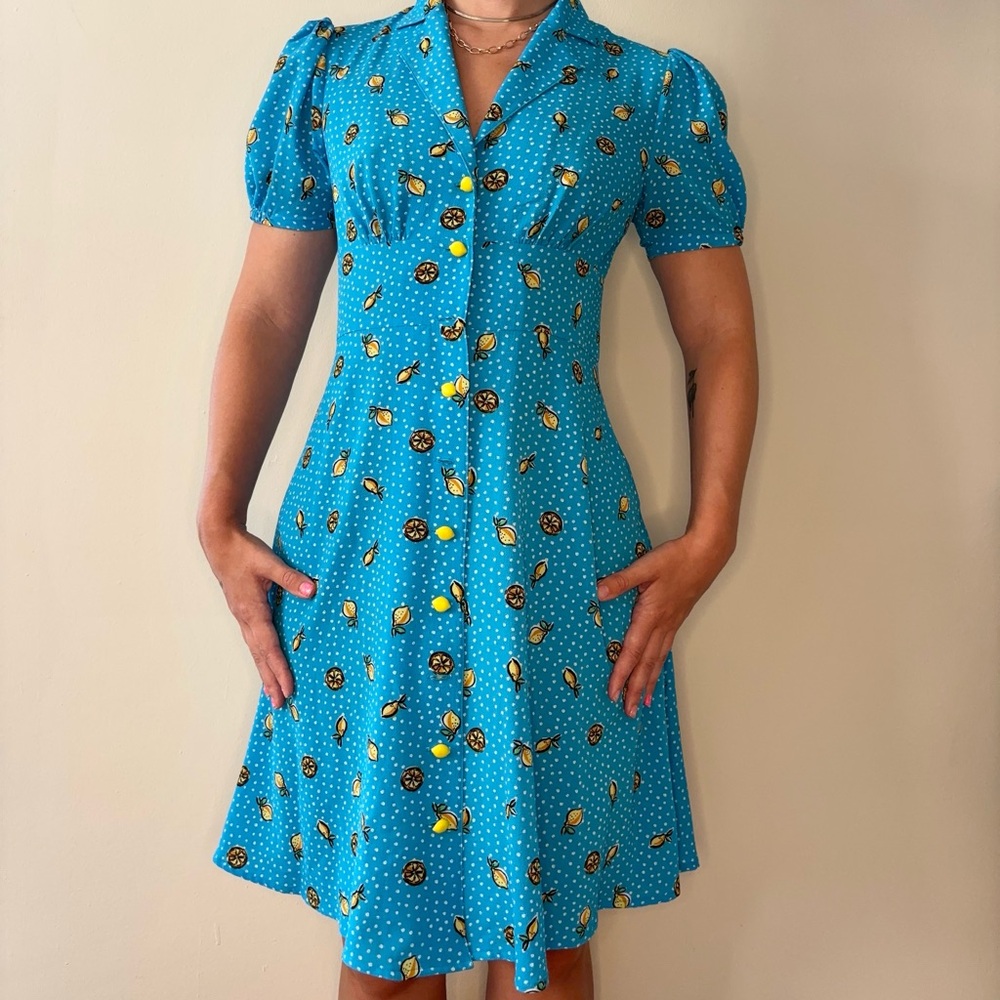 Betsey Johnson Lemon Surprise Dress